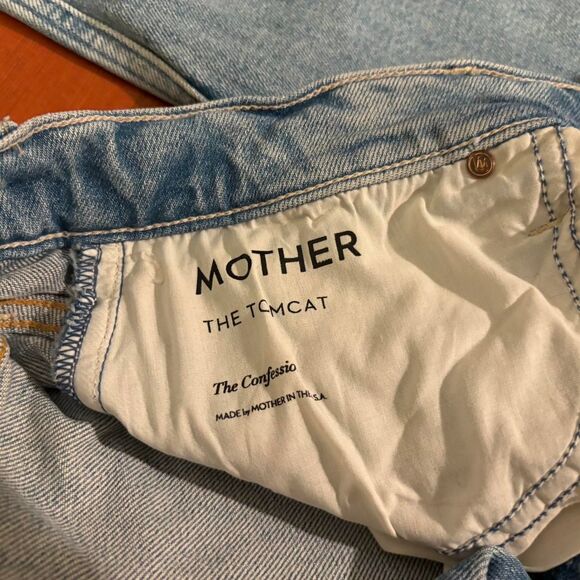 Mother Superior The Tomcat The Confessions High Waist Distressed Jeans 27 - Picture 6 of 7
